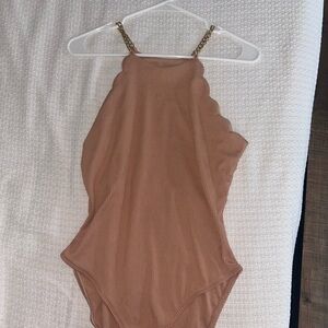 River Island Scalloped Chain Bodysuit - Worn ONCE